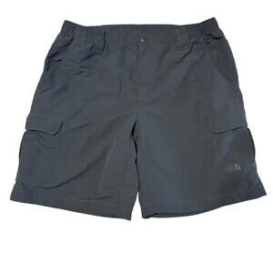 The North Face Dark Gray Outdoor Hiking Cargo Shorts Size XL